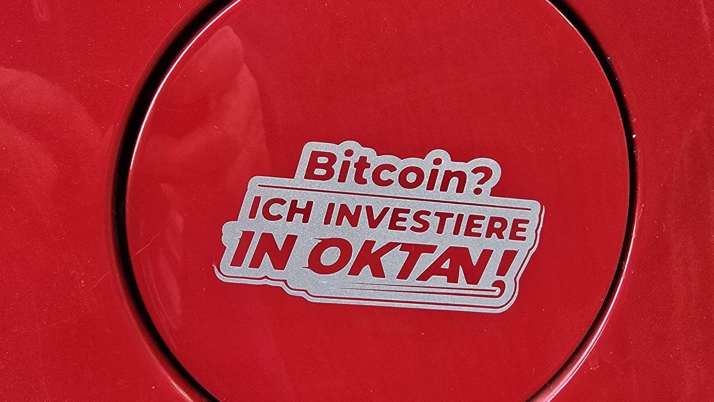 „Bitcoin? Ich investiere in Oktan!“