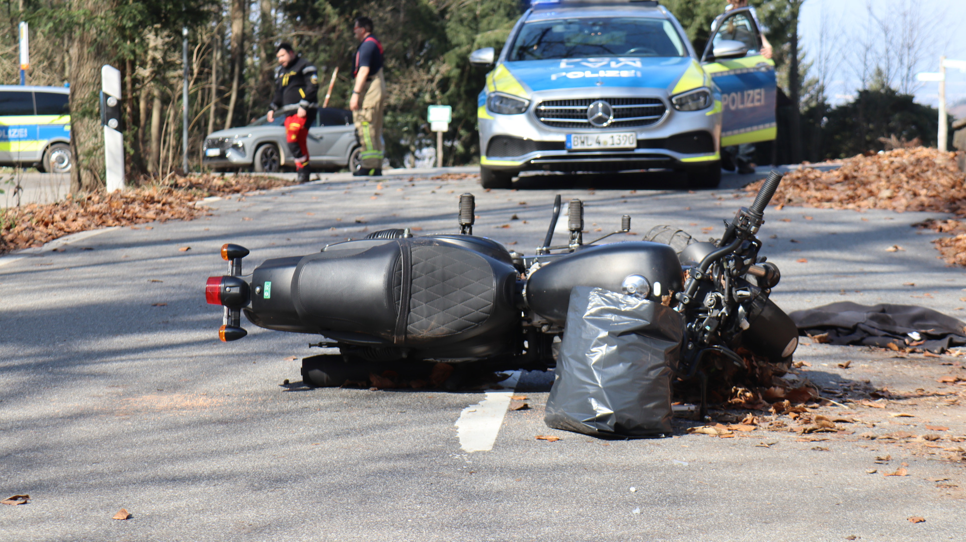Schwerer Motorradunfall in Heidelberg – Jugendliche in kritischem Zustand