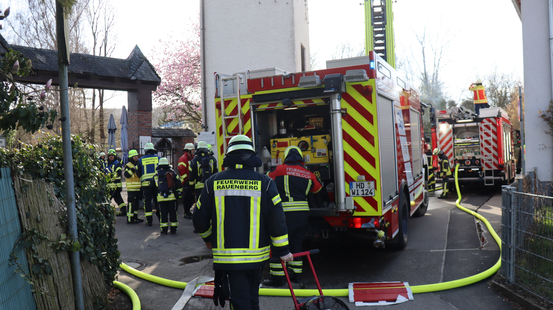 Feuer im Küchenbereich: Gaststätte im Tierpark Rauenberg vorübergehend geschlossen