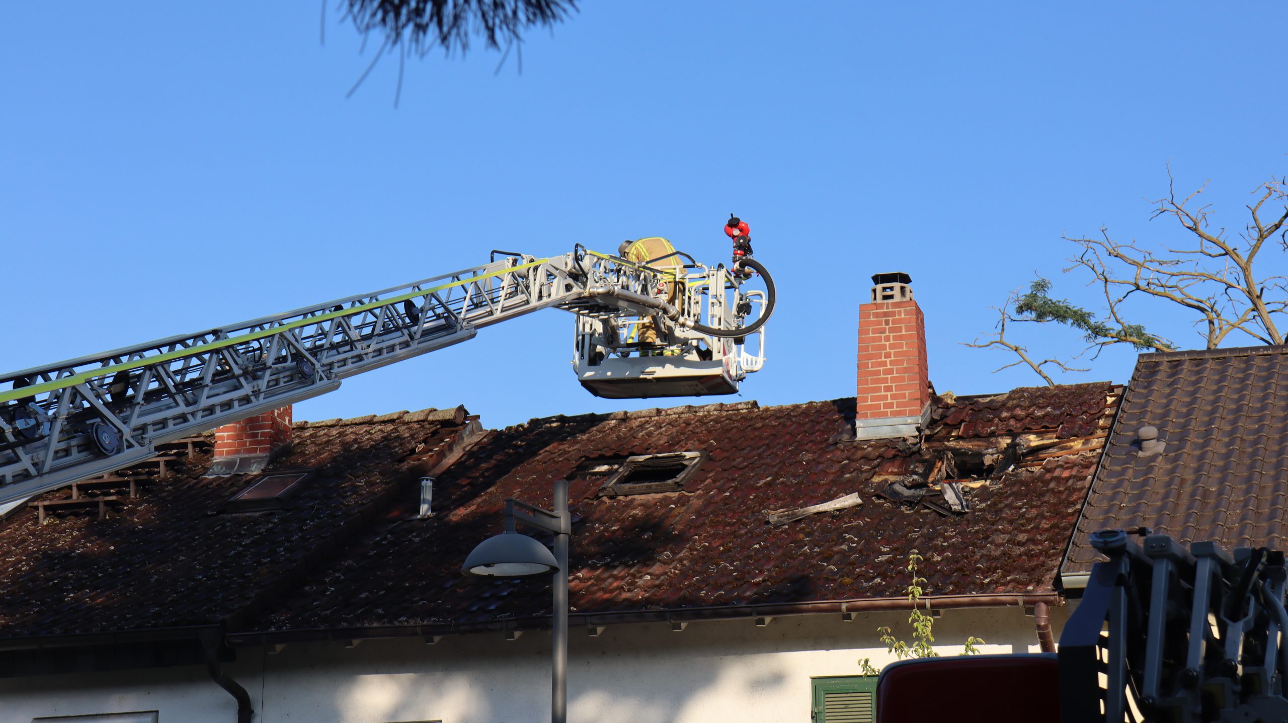 Feuerwehreinsatz in Mannheim
