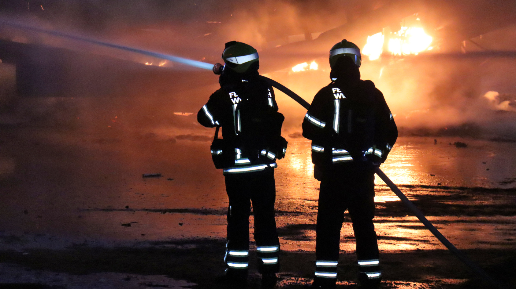 500.000 Euro Sachschaden bei Brand auf Recyclinghof in Wiesloch
